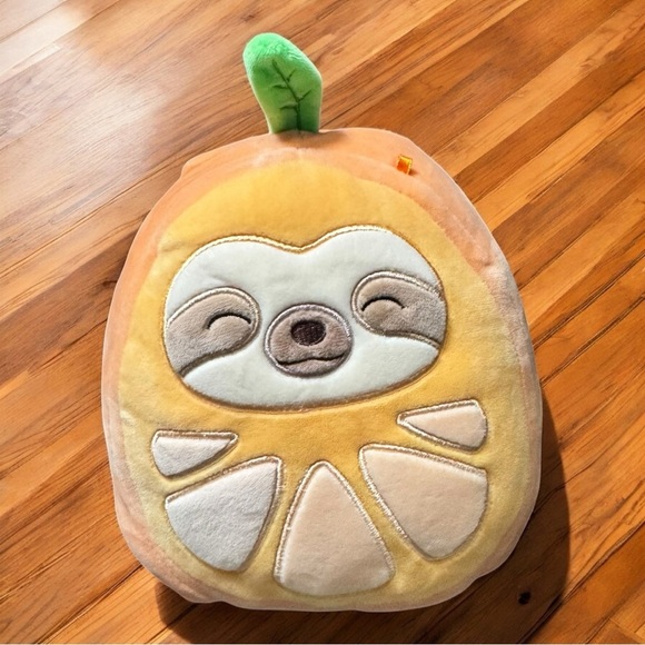 Squishmallows Sloth in Orange Slice Costume 🍊 8” Plush Stuffed Animal - Picture 6 of 6
